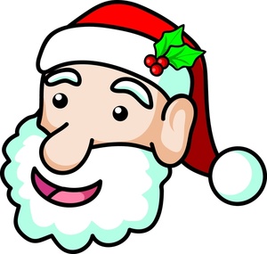 Free Santa Claus Clipart Image: Jolly Santa